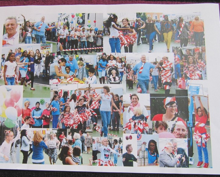 Verbindendes Absperrband in Rorschach (Schweiz)